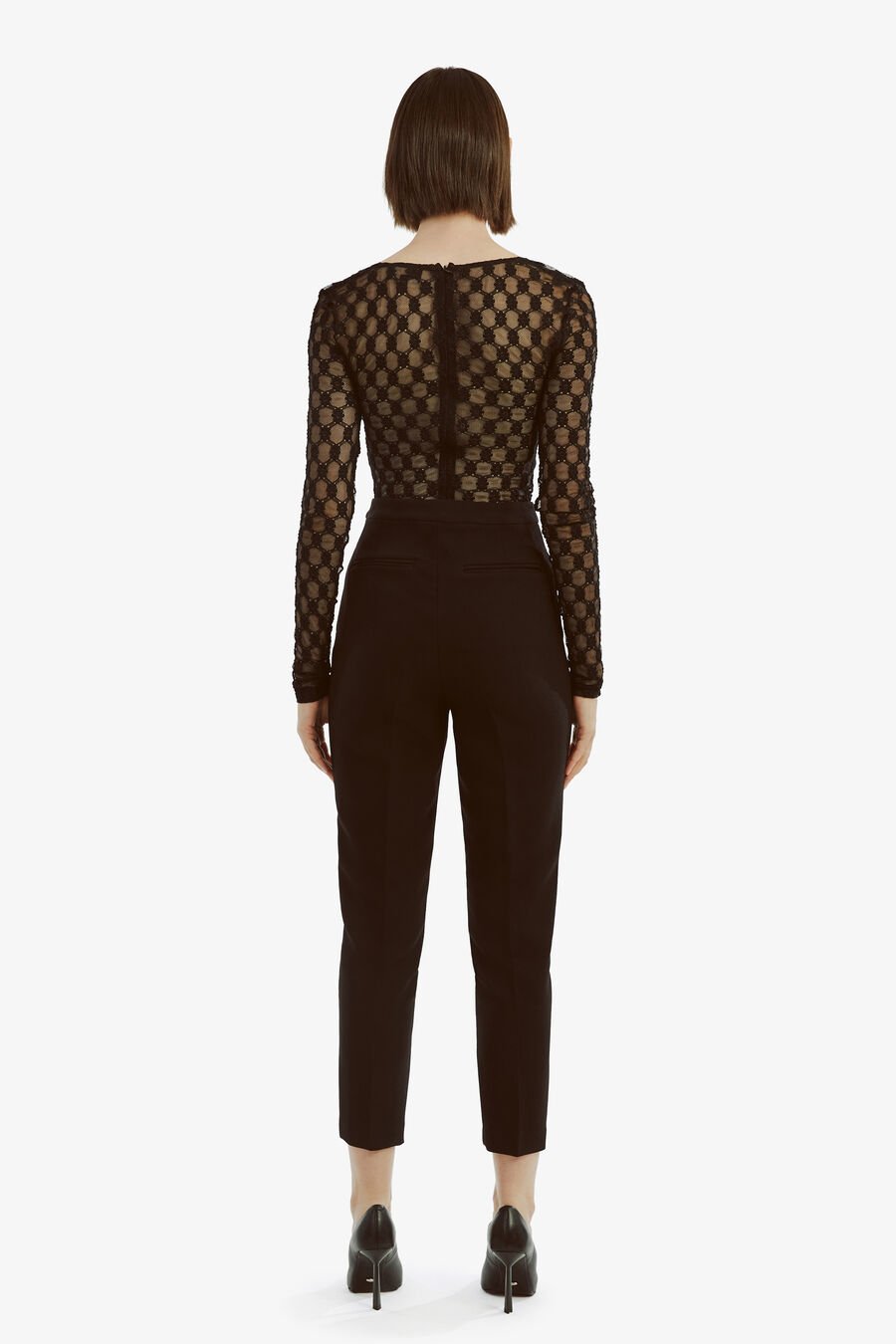TAILORED PANT in colour BLACK